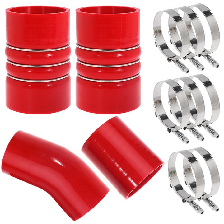 Best Intercooler Boots for 6.0 Powerstroke: Top Picks & Guide 15 6.0 Turbo Intercooler Boots Clamps Kit For Ford F250 F350 Super Duty Excursion Econoline 6.0L Powerstroke Diesel 6.0 Turbo Intercooler Pipe Boot Kit 2003-2007 with T Bolt Clamp