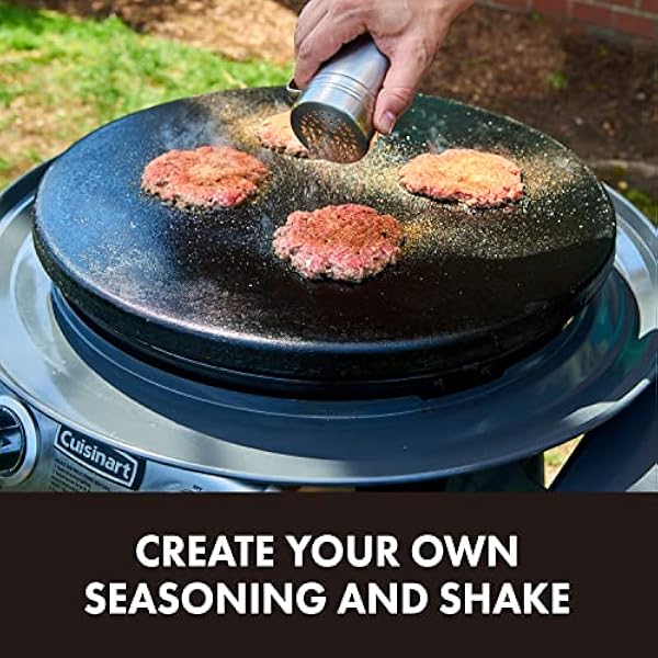 Cuisinart CSBK-400 krossad hamburger kit, gjutjärn