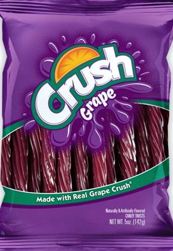Orange, Grape Crush, Dr. Pepper & A&W Root Beer Licorice, Twists Assortment - (4 Packs)