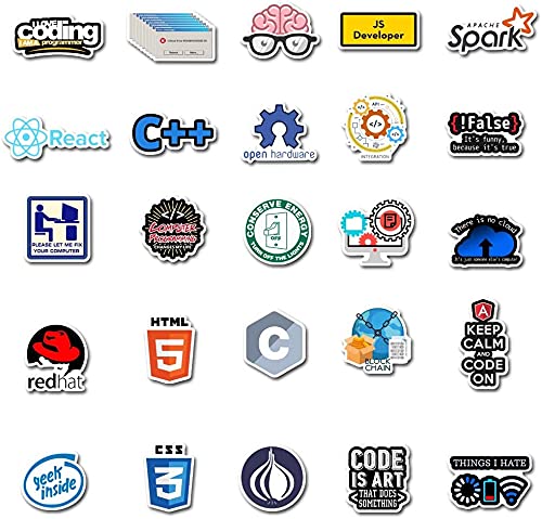 Image of Titu Ki Baatein Stickers for Developers, Coders, Programmers, Hackers, Geeks, and Engineers,Developper Stickers for Laptop (50 pcs)