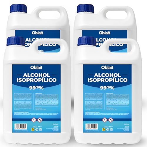 Isopropanol Nettoyeur Liquide 20 Litres pour Detacher Degraisser Alcool 99,9%