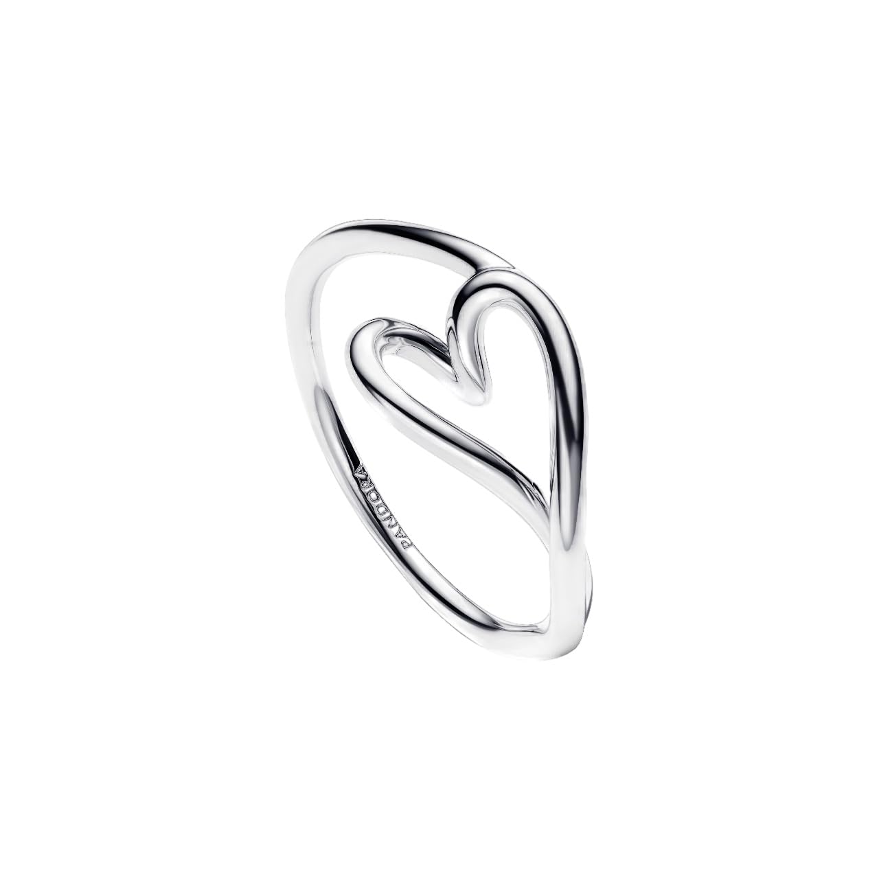 Pandora Anello da Donna a Forma di Cuore, in Argento 194361C00, 54/​17,​2, Argento Sterling, Nessuna Pietra preziosa