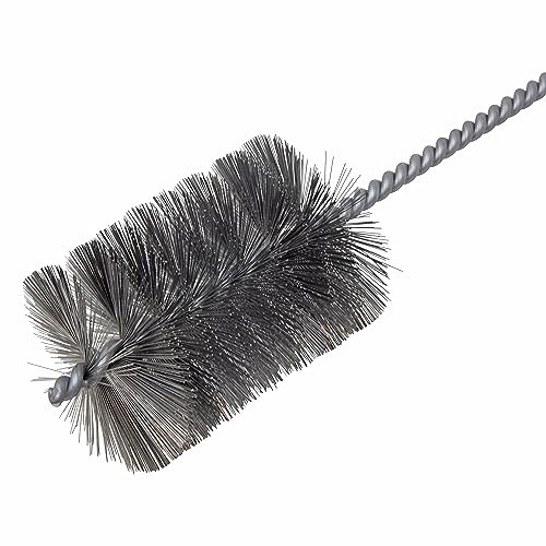 Image of Brush Research 84 Ring Handle Tube Brush, Carbon Steel, 2-3 /4 inch Diameter x 18 inch Overall Length (Pack of 1)
