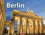  Berlin Kalender 2022 - Wandkalender mit internationalem Monatskalendarium - 12 Farbfotos - 44 x 34 cm