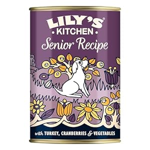 Lily's Kitchen Senior Truthahn Dosen-Hundefutter, 6 x 400g
