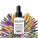 Produktbild AIRBRUSH FARBEN, FARBE SET f. AIRBRUSH KOMPRESSOR, AIRBRUSH PISTOLE, AERO COLOR Professional - Ideal für Nail Art - GEIGNET auch für MODELLBAU usw. (Transparent Weiß - 28 100)