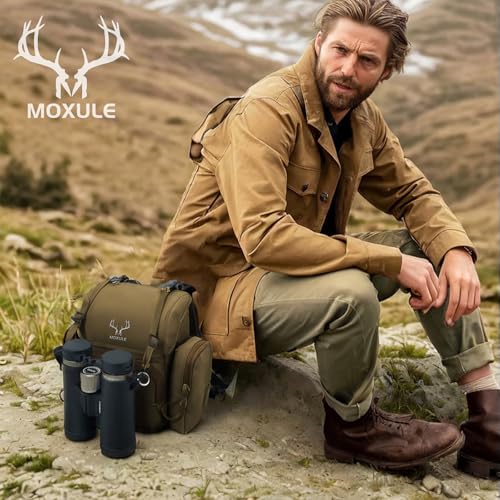 Image of MOXULE Binocular Harness Chest Pack: Bino Case with Rangefinder Pocket