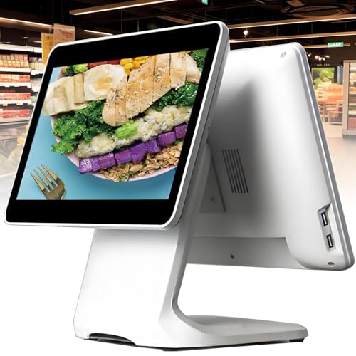 AI Transforms Receipts Into Real-Time Marketing Platforms 5 LMYYDES 15.6 Inch Touch Screen PC POS for Small Business,Touch Screen Cash Register, 4GB Ram, 64GB SSD, Windows 10 for Cash Register Restaurant