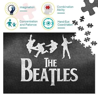 Puzzle 1000 pièces pour Adultes, Les Beatles, en Bois, Jouets éducatifs - Les Beatles, Paul McCartney, John Lennon, RIngo Starr, George Harrison Puzzle 1000 pièces pour Adultes, Les Beatles, en Bois, Jouets éducatifs – Image 6