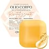 Senso Naturale Solid Body OilCream Bar – Multivitaminic with Buriti & Acai Oil – Nourishing, Revitalising Body Cream with Vitamins A, C & E | Vegan, Organic | Citrus Aroma for Glowing Skin | 85g