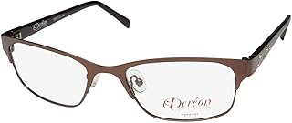 Sponsored Ad - Dereon Dov518 Eyeglass Frame/Eyewear Classic Shape Full-Rim Ophthalmic Budget