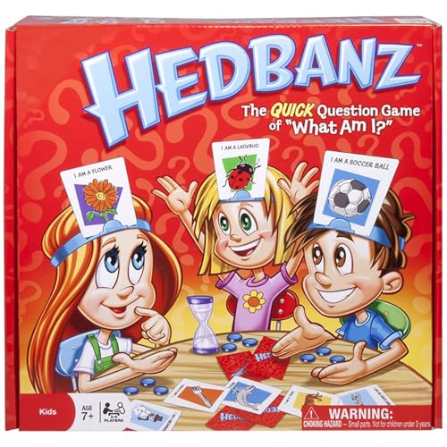 TourKing HedBanz Game-Guess Whats am I/Card Games Party Board Game for Kids Friends and Families