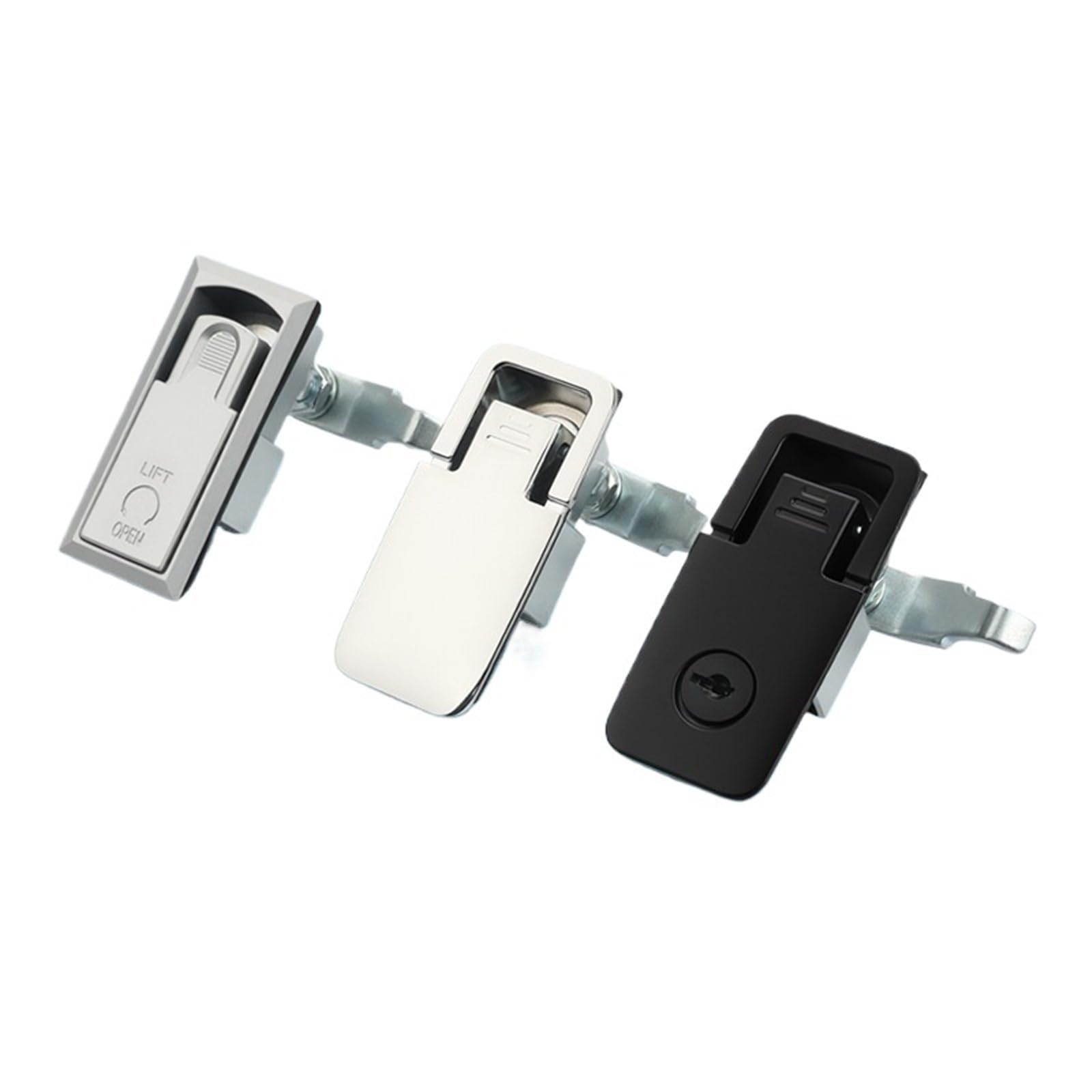 Iykqhwupyp Ms726-1-1 Compression Adjustable Flat Lock Ms726-1 Electric Cabinet Door Ms726-2 Box 1Pcs ﻿(Ms726-1-1)