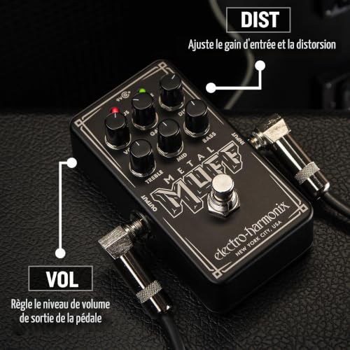 Electro Harmonix Nano Bouclier métallique Distorsion avec bruit de porte – vue 6
