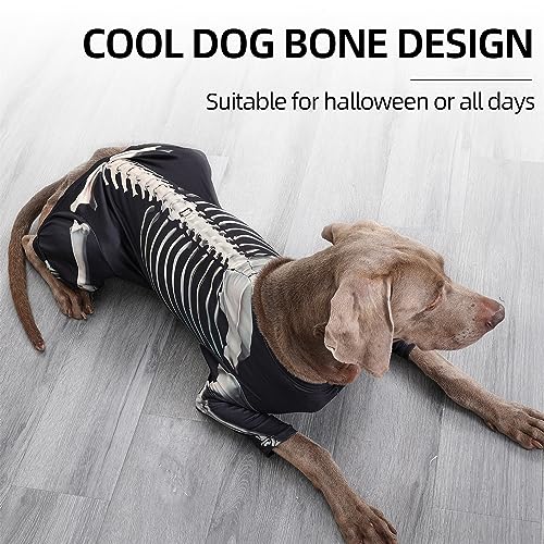 Disfraz Halloween Esqueleto para Perros 3XL miniatura 4
