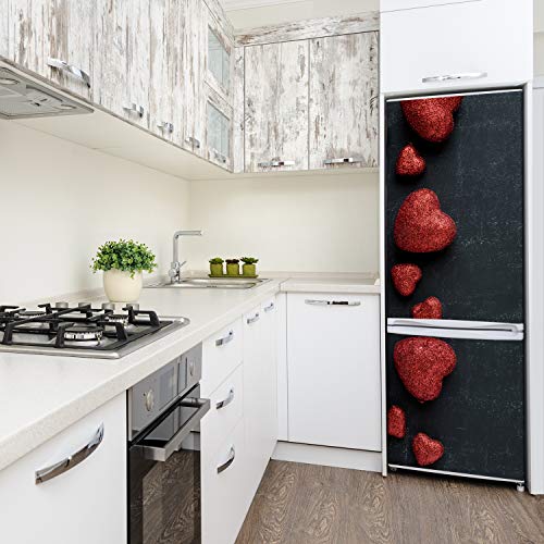 Película autoadhesiva refrigerador 60x180 vinilo lavable cubierta protectora cocina 4