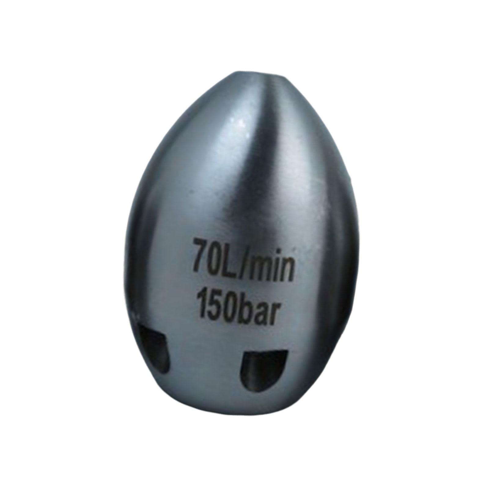 Washer Nozzle Cleaner Flushing Accessories Spray Head Pipe Dredge Flusher 150Bar 70L for Drainage Ditch Pipe Dredge Flush Sewer Garden Patio, 1 front 6 rear B