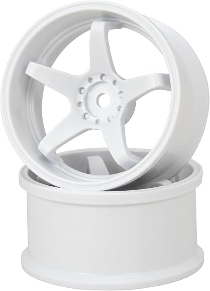 ジーフォース N-Type Drift Wheel Super Traction /+6/White R/Cカー用ホイール GD050 日本正規品 - 1