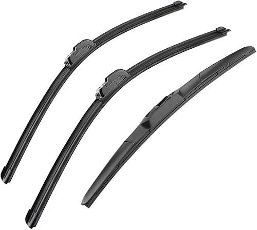3 limpiaparabrisas de 24 pulgadas, 16 pulgadas, 17 pulgadas, repuesto para X-Trail T30 2000-2007, limpiaparabrisas de equipo original, que cumple