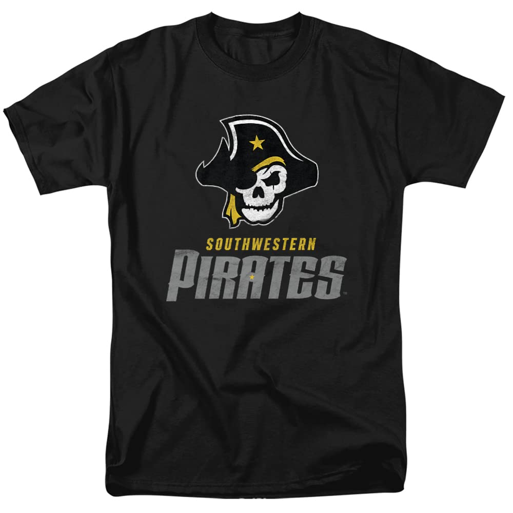 LOGOVISION Official Collegiate Distressed Primary Logo Adult T-Shirt Collection — view 277