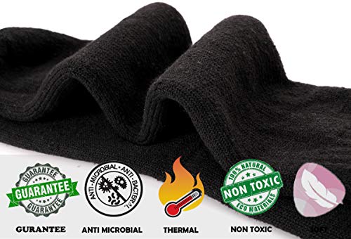 Meias térmicas masculinas isoladas grossas armadilhas extra super quentes inverno botas de clima fri