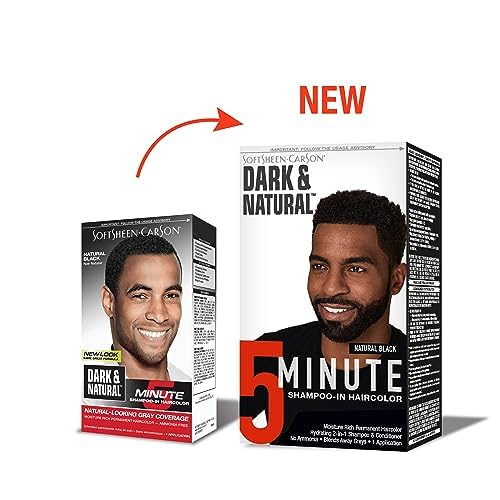Amazon.com : SoftSheen-Carson Dark & Natural Hair Color for Men 5