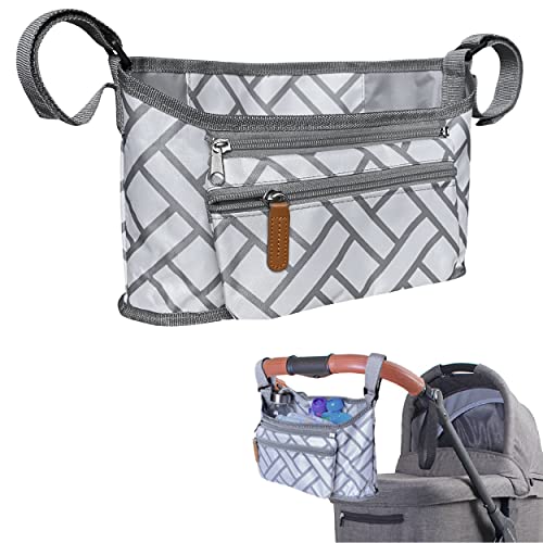Bolso Organizador portátil para Carro de bebé para Accesorios de recién Nacido, niño o niña. Bolsa de Carrito para bebés y Organizador Neceser de Accesorios bebé como pañales o toallitas.
