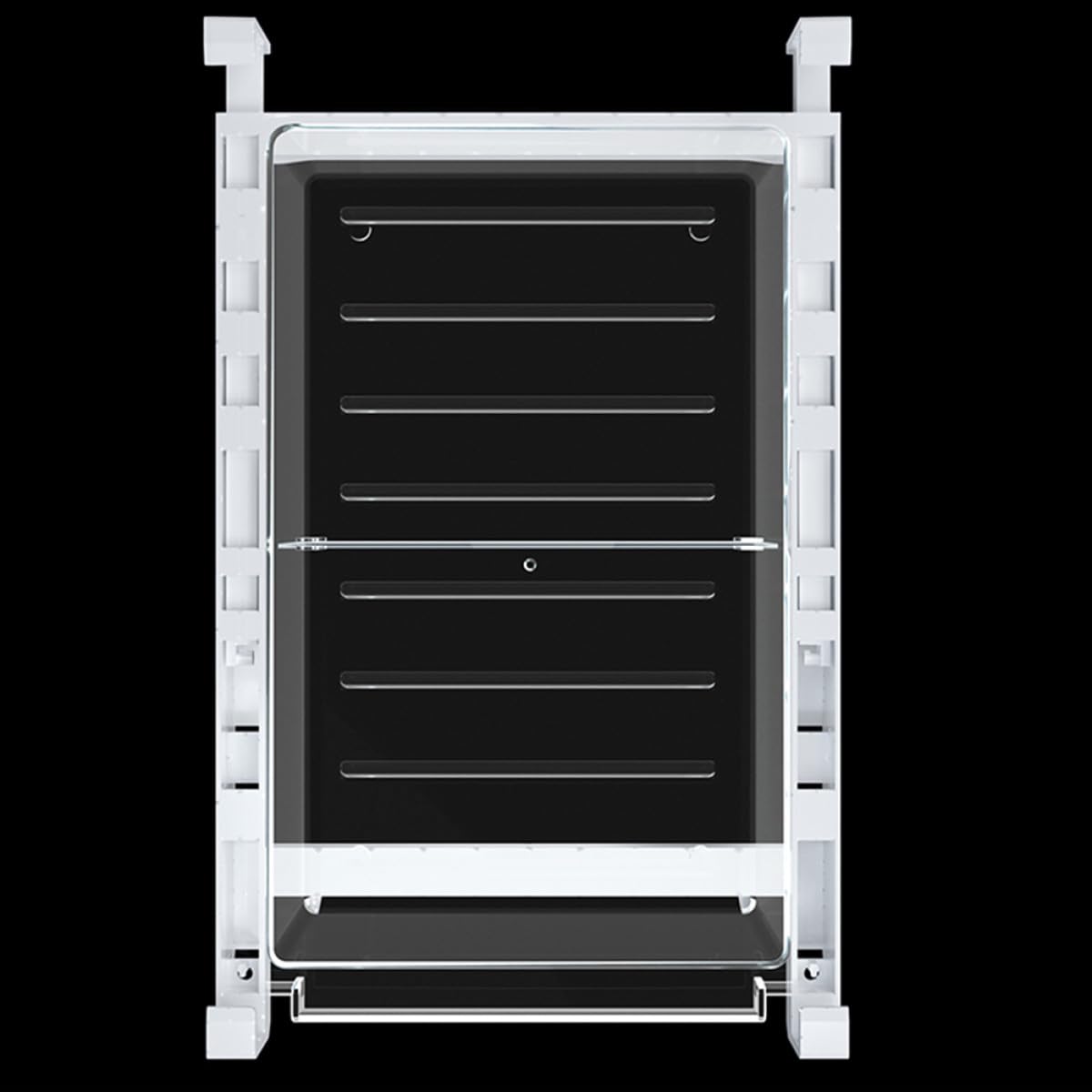 Tofficu Contenitore Organizzatore Frigorifero e Alimenti Sospeso per Design in Trasparente Abs Resistente Non Deformabile Classificatore Cucina e Ristorante