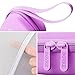 BOVKE Travel Carrying Case Compatible with 3M Littmann Classic III, Lightweight II S.E, MDF Acoustica Deluxe Stethoscopes - Extra Room for Medical Scissors EMT Trauma Shears and LED Penlight, Purple
