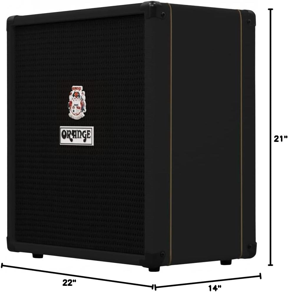 Crush Bass 50 50W 12" Bass Guitar Amplifier and Speaker Combo, Black