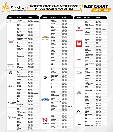 Econour Car Windshield Sun Shade With Rear Mirror Cut | Front Window Sun Protector For Uv Rays & Sun Heat | Car Interior Accessories Fits Small Sedans, Mini Suvs & Hatchbacks | Standard (64X32 Inches) #TOP2