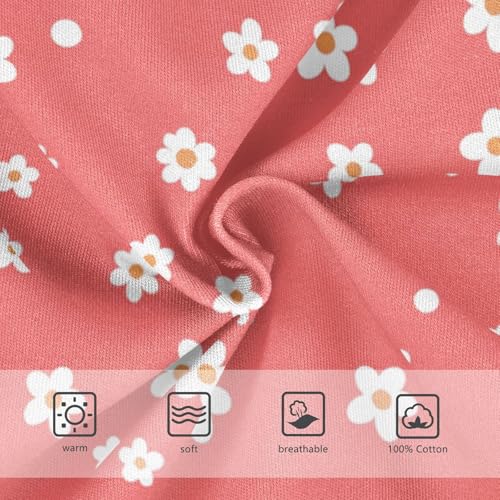 KLL White Polka Dot Red Background Boys Toddler Pure Cotton Briefs Underwear Cute Children Panties3