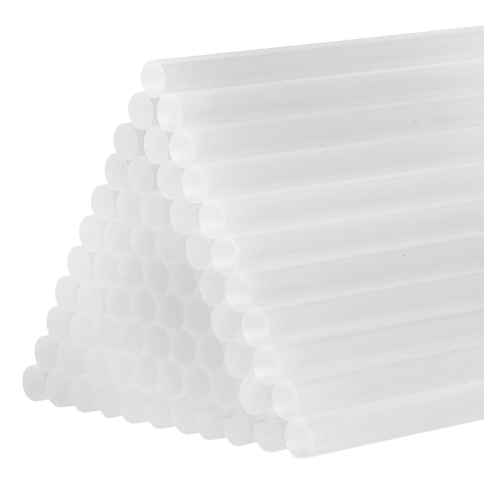Glenmal Lot de 100 bâtons de colle chaude pour pistolet à colle, 15,2 cm de long x 1,1 cm de diamètre, bâtons de colle thermofusible compatibles avec la plupart des pistolets à colle, pour projets