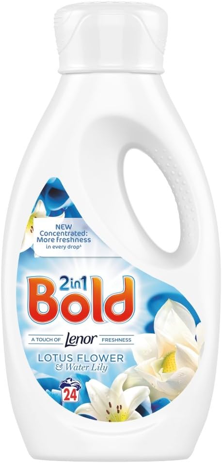 Bold 2In1 Lotus Flower & Water Lily 24 Washes 840M