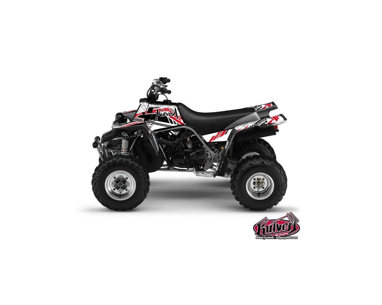 Kit déco quad Banshee Yamaha rouge pour rénover vos plastiques usés et rayés Spirit