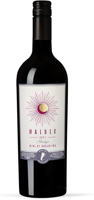 by Amazon Our Selection Mendoza Argentinian Malbec, Red Wine, 75cl