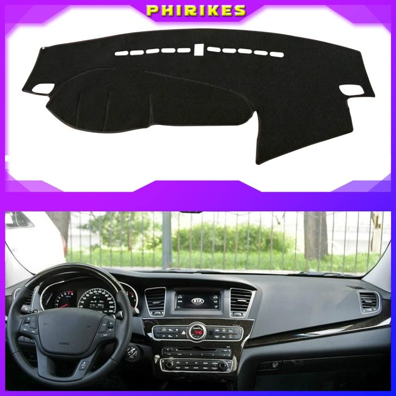 Tapis de tableau de bord antidérapant Kia Cadenza K7 2010-2016