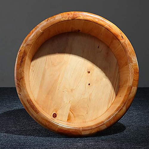 Tina de pies de madera para pedicure y spa miniatura 2