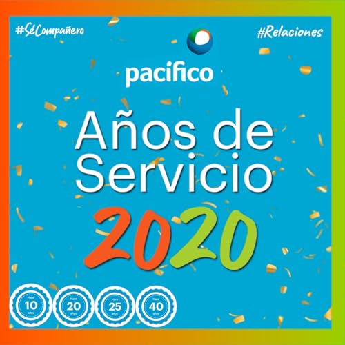A&ntilde;os de Servicio 2020 - Pacifico Seguros
