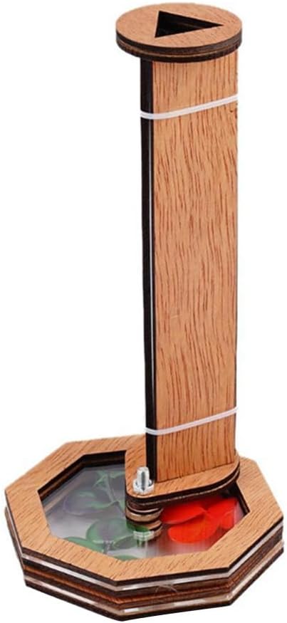 DECHOUS Wooden Kaleidoscope Toy for Kids - Rotating Design Kaleidoscope for Outdoor Fun Inspires Creativity and Imagination Educational for Boys and Girls
