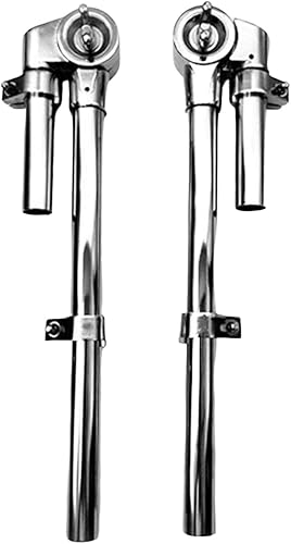 Miniatura 6 de 2 unids Tom Drum Soporte estable duradero ligero soporte soporte fuerte para Tom Drum Percusión Instrumento