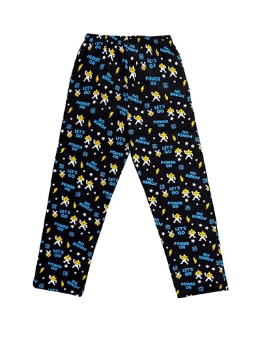Image of KiddoPanti Boys Printed Pyjama | 100% Cotton Single Jersey Fabric | All Over Printed Design | Relax Fit & Ankle Length | Pyjama Pant