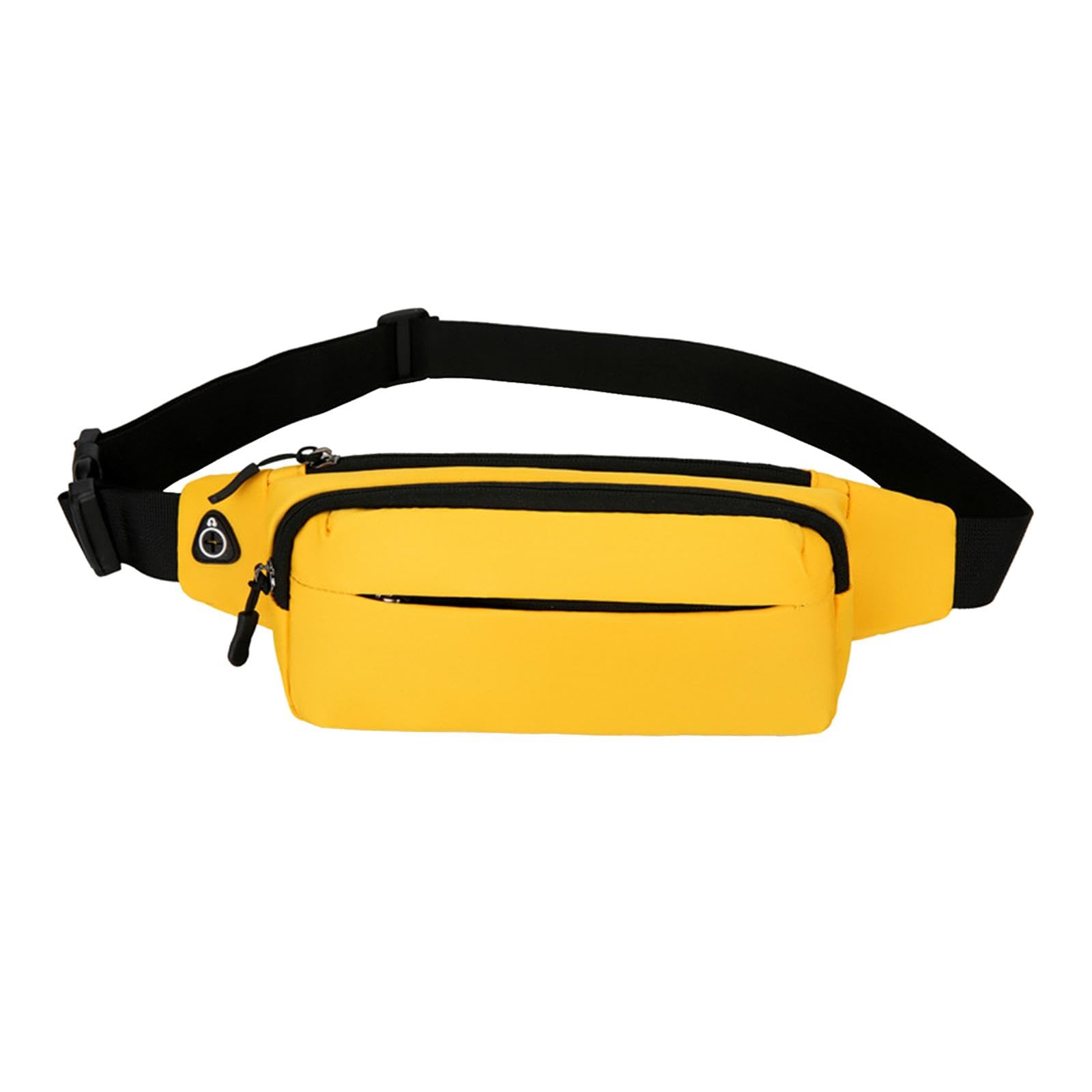 Waist Bag Wallet Handbag Tote Bag Waist Pack Bag for Outdoor Walking Yellow-image-19