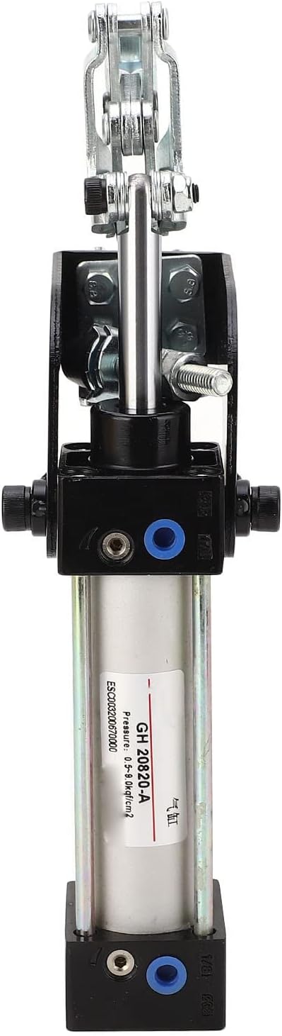 Cylinder Pneumatic Hold Down Clamp, Pneumatic Hold Down Clamp with 100kg Clamping Force with Press Rod for Woodworking, Pneumatic Hold Down Clamps
