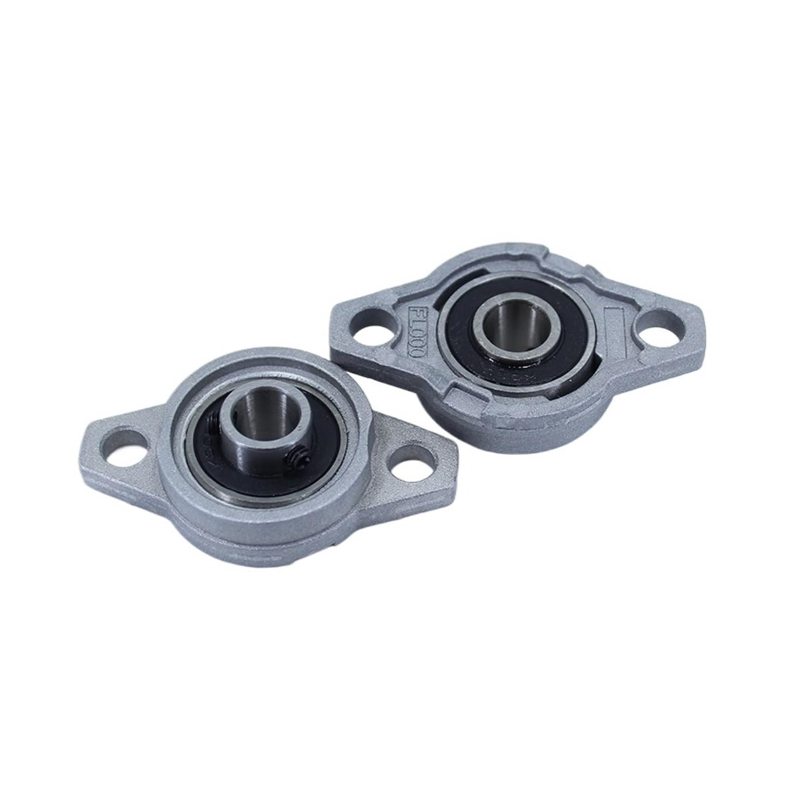 Roulement KFL000, diamètre d'arbre de 10 mm, Bloc d'oreiller en Alliage de Zinc, roulements à Bride, 10 pièces, KFL000 FL000