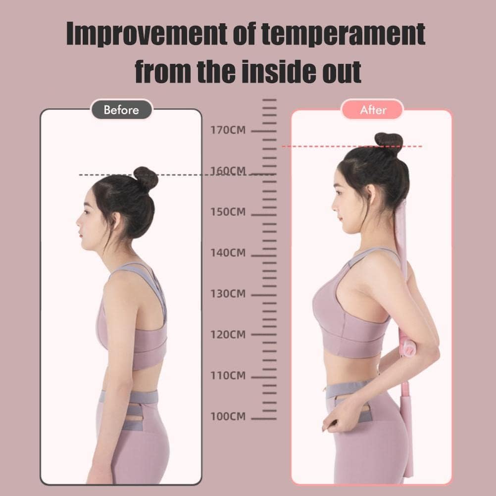 Yoga Tools, Yoga Sticks Stretching Tool, Retractable Posture Corrector for Adult and Child Back Brace Posture Corrector, Yoga Sticks Stretching for Posture Corrector,Hunchback Posture Corrector