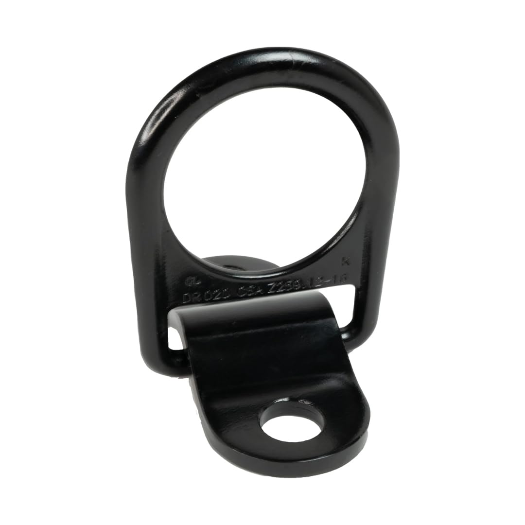 DEWALT Punto de anclaje, anillo en D atornillado, acero chapado en zinc