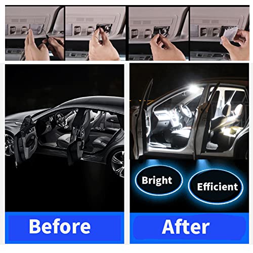 Kit 14 Led Canbus Blanco Interior Para Lexus IS250 IS350 ISF miniatura 7