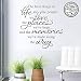 Wall Stickers The Best Things in Life Wall Decal Words Quote Wall Art Sticker Home Decor for Bedroom Living Room 22.8 X 14.7 in (Black)