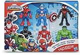  Playskool Heroes Marvel Super Hero Adventures - Figura de acción (12,5 cm, 6 unidades)